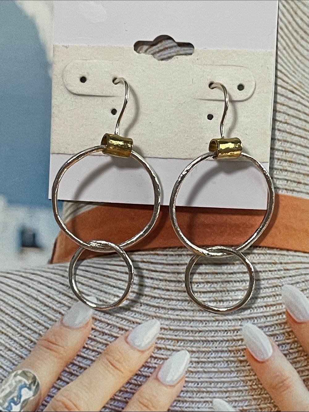 Opulenza Connecting Circles Earrings